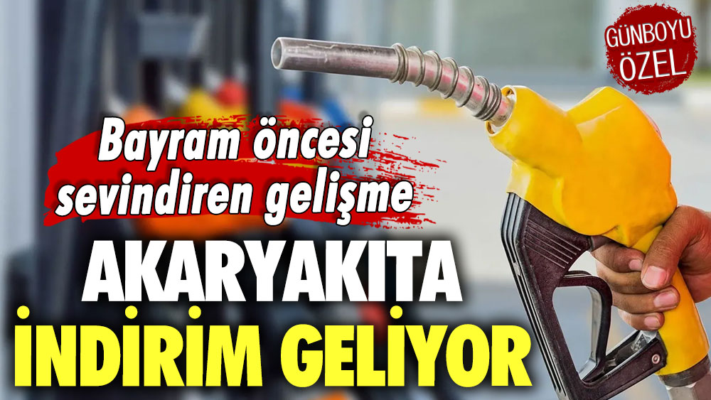 Depoları doldurmadan önce bekleyin! Akaryakıta indirim geliyor