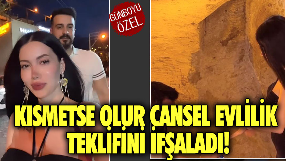 Kısmetse Olur Cansel evlilik teklifini ifşaladı!