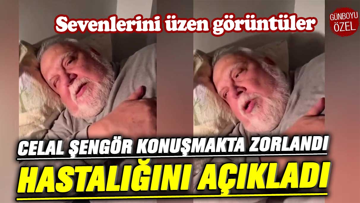 Ünlü Profesör Celal Şengör konuşmakta zorlandı, hastalığını açıkladı! Sevenlerini üzen görüntüler