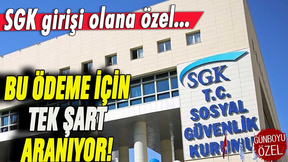 SGK girişi olanlar dikkat: SSK, Bağ-Kur, 4A, 4B ve 4C'lilere toplu ödeme için tek şart!