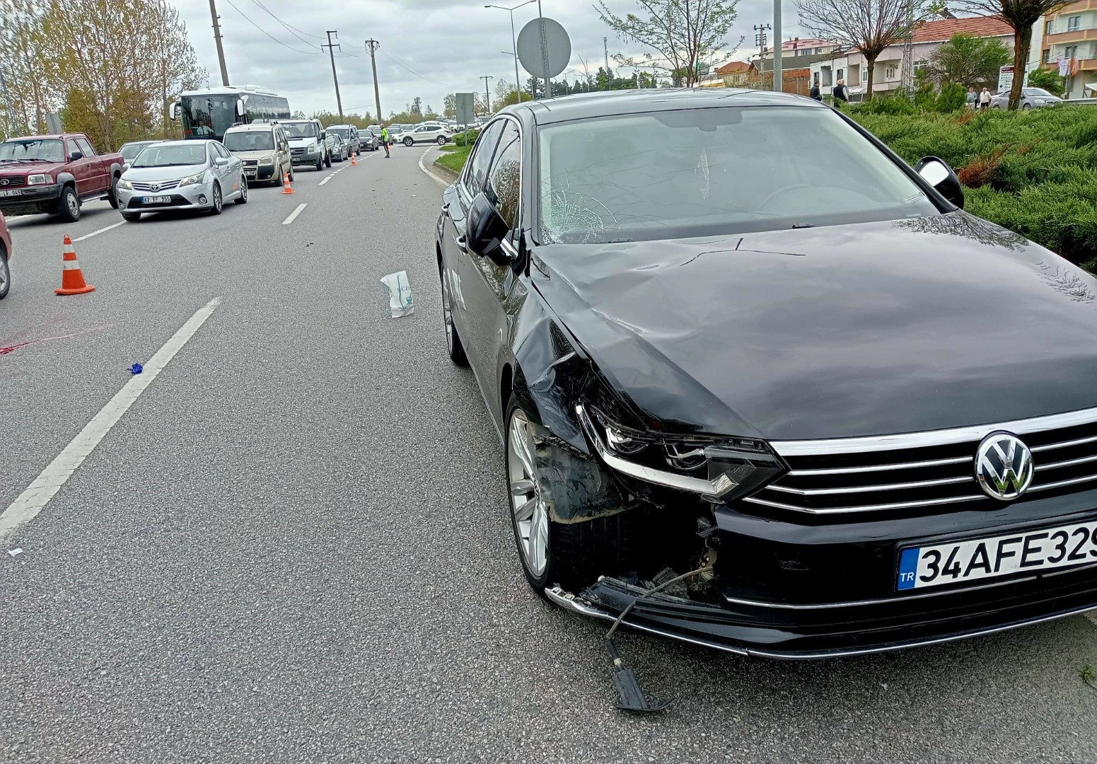 Samsun'da trafik kaza: 1 ölü