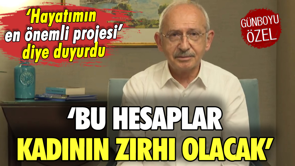 Kılıçdaroğlu Aile Destek Sigortası projesini duyurdu