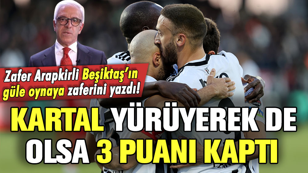 Kartal, yürüyerek de olsa 3 puanı kaptı: Zafer Arapkirli açıkladı