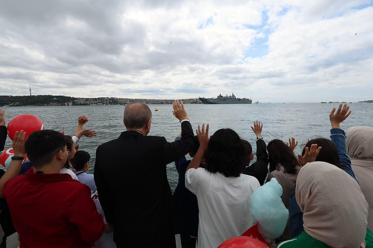 80 bin kişi ziyaret etti! TGC Anadolu Erdoğan'a selam çaktı