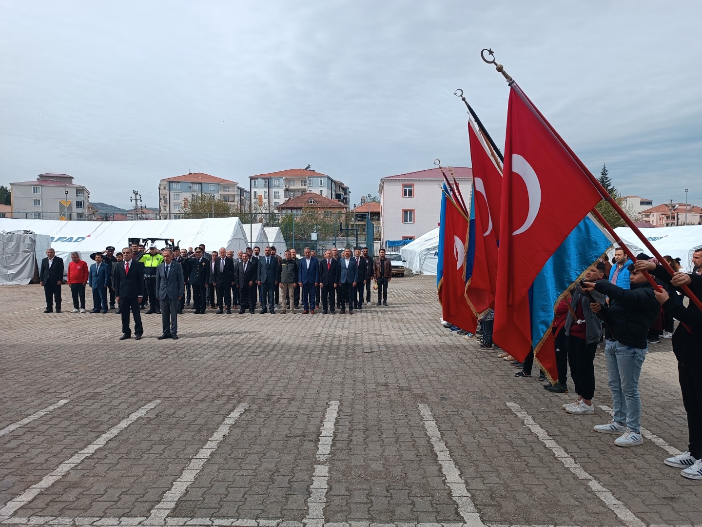 Gölbaşı ilçesinde 23 Nisan kutlandı