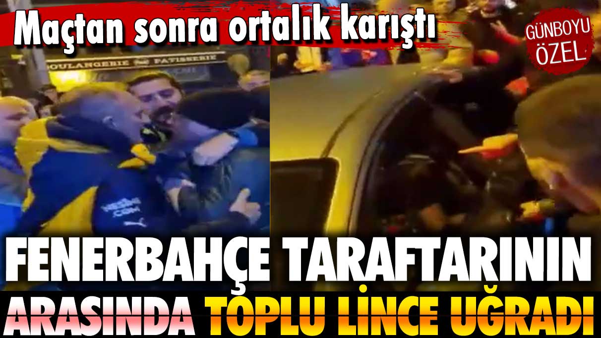 Maçtan sonra ortalık karıştı: Taraftarların arasında kalıp linç edildi