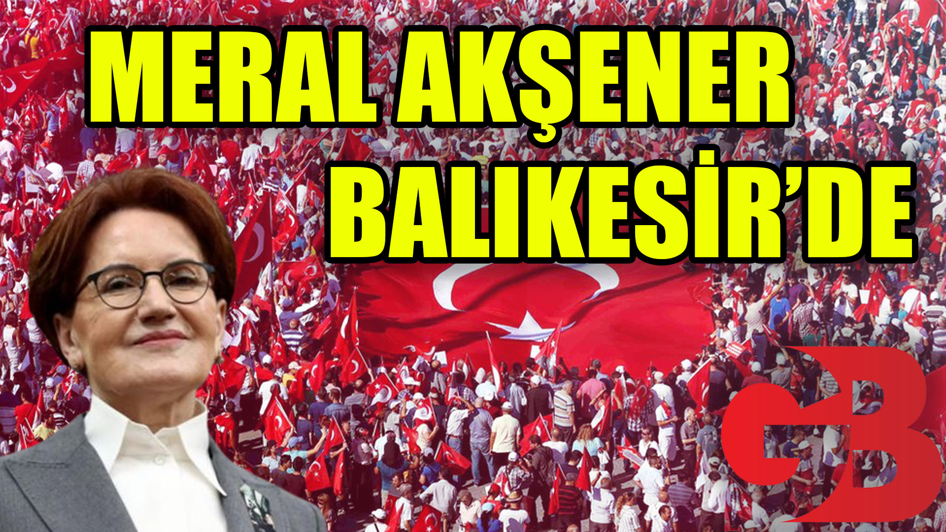 MERAL AKŞENER BALIKESİR'DE KONUŞUYOR