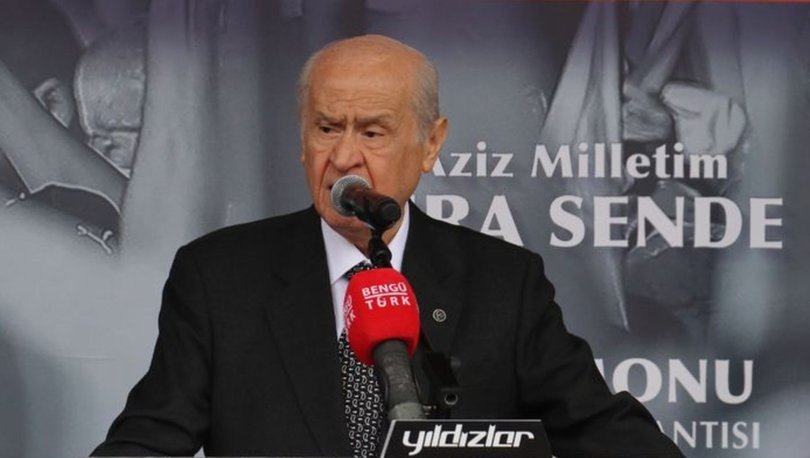 Bahçeli partileri karıştırdı: ‘MHP’nin yedek lastiği Yeşil Sol Parti’ dedi!