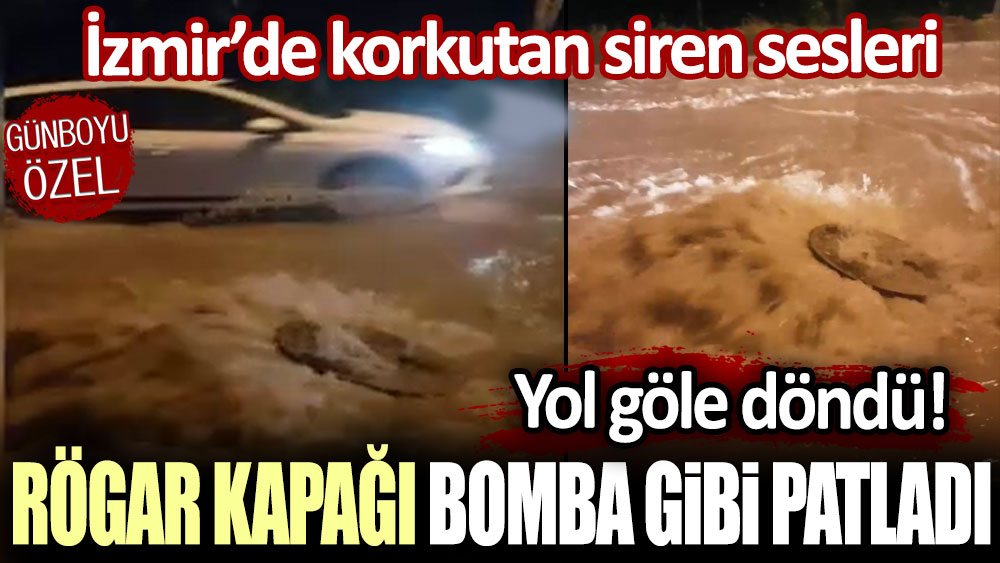 Rögar kapağı bomba gibi patladı: Yollar göle döndü!