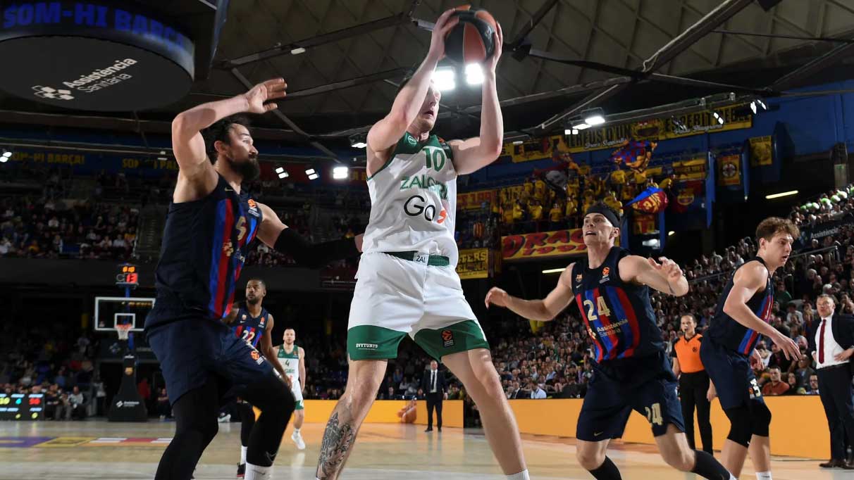 Sertaç Şanlı maça dokundu, Barça Zalgiris'e acımadı!