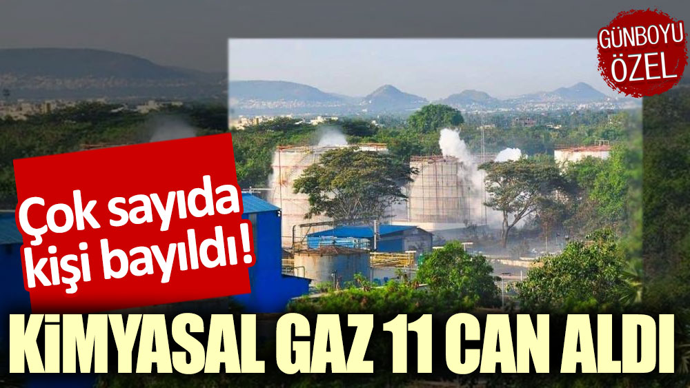 Süt fabrikasında gaz sızıntısı: 11 ölü