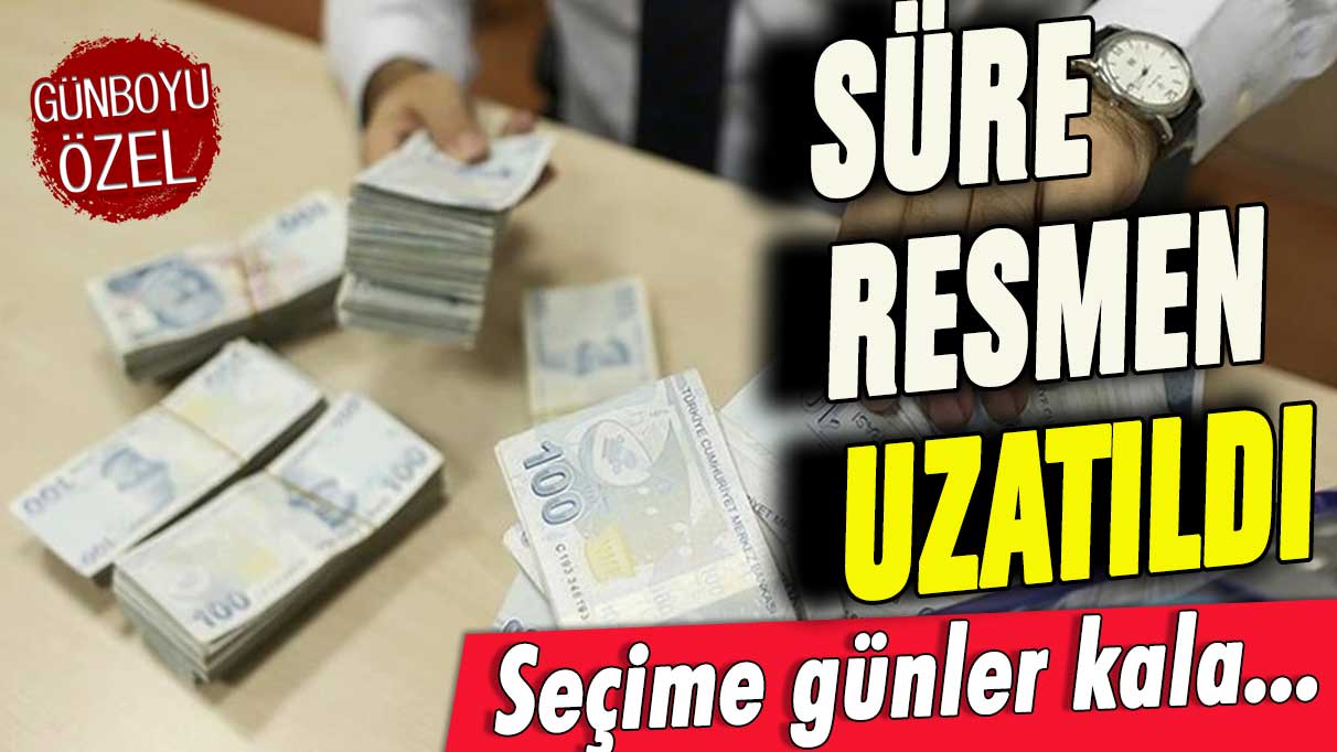 Bankalardan yeni karar: Süre resmen uzatıldı