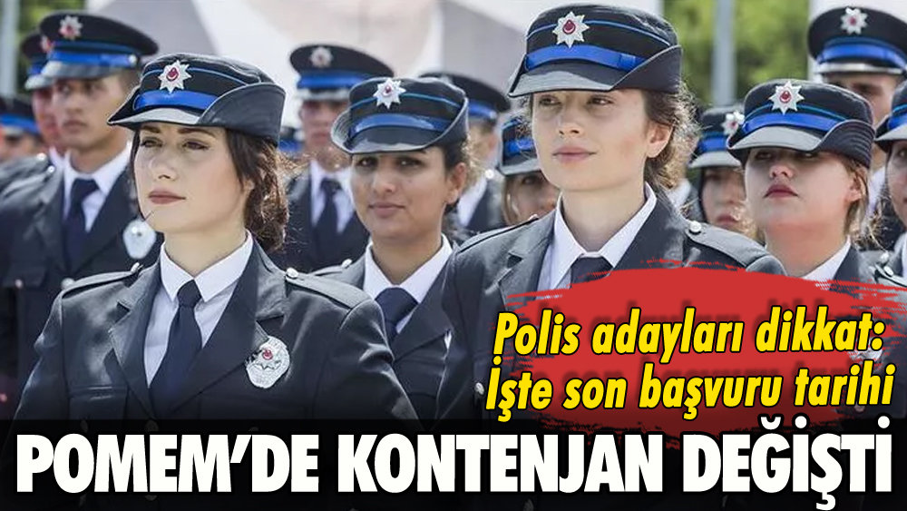 POMEM Sınavı'na girecek adaylar dikkat: Kontenjan değişti