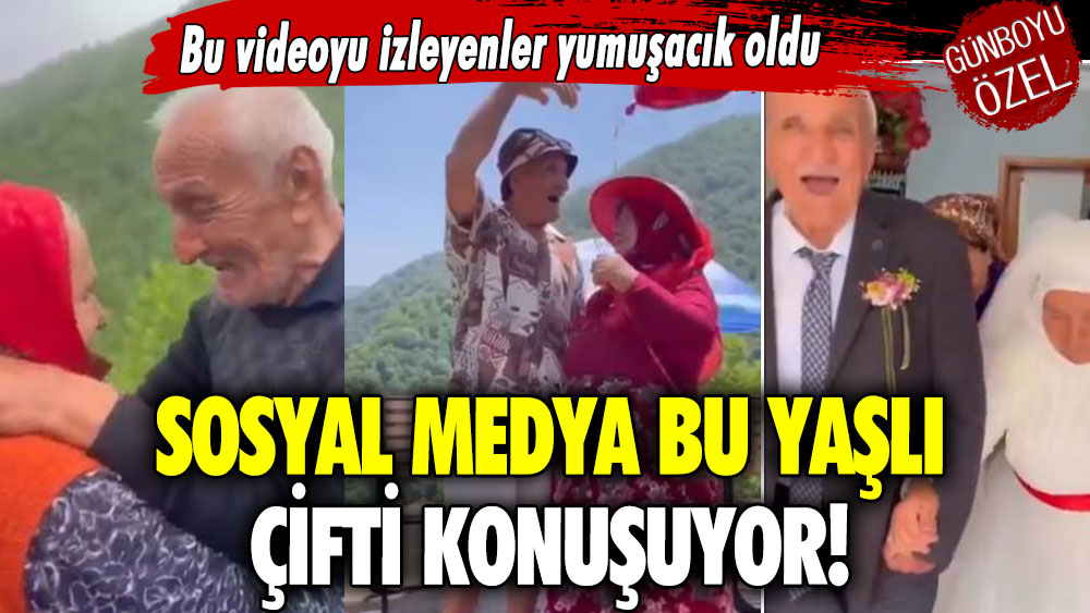 Bu videoyu izleyenler yumuşacık oldu!  Sosyal medya bu yaşlı çifti konuşuyor!