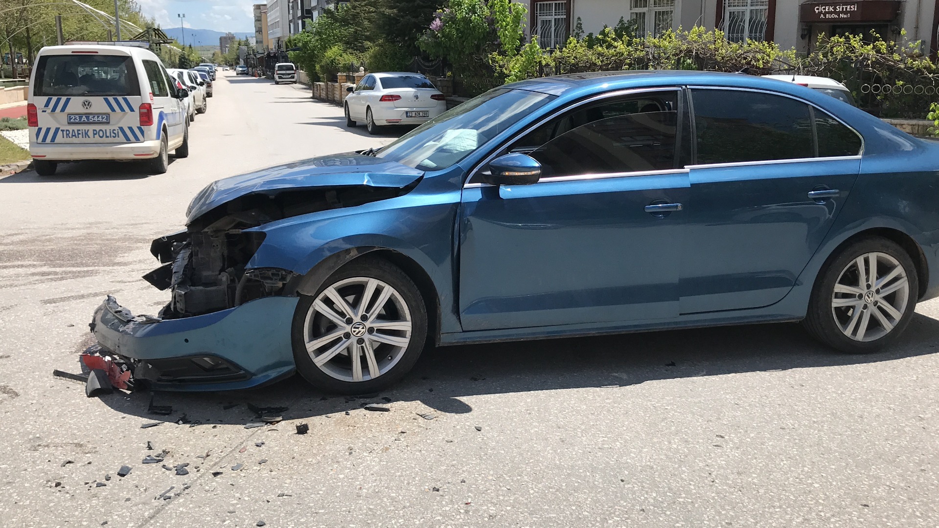 Elazığ’da trafik kazası: 2 yaralı