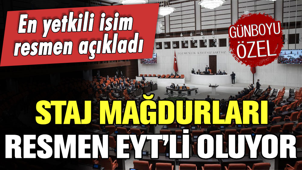 Hükümet resmen açıkladı: ''Staj ve çıraklık mağdurları emekli olacak! EYT'de kapsam genişleyecek''