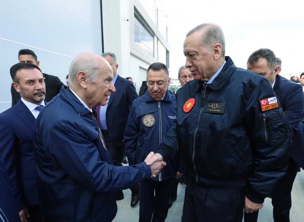 Erdoğan yerli savaş uçağının adını duyurdu: Bahçeli ayrıntısı ortaya çıktı