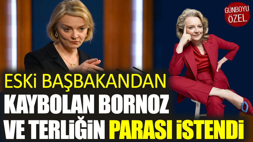 Eski Başbakandan kaybolan bornoz ve terliğin parası istendi