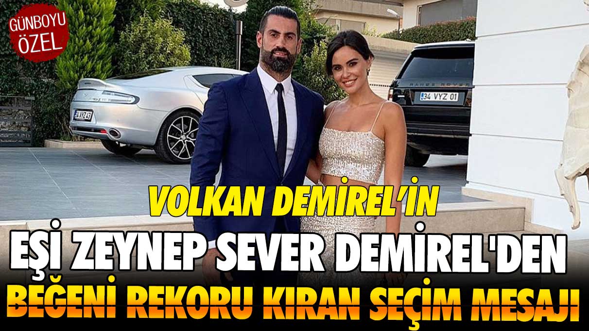 Zeynep Demirel'den beğeni rekoru kıran seçim mesajı