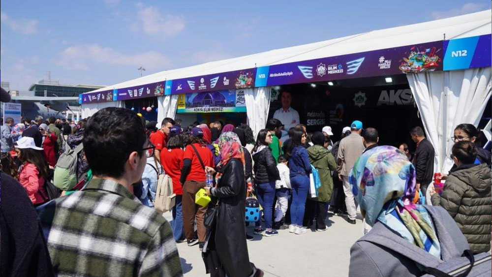 Aksaray’ın Bilim Merkezi Standı TEKNOFEST’te