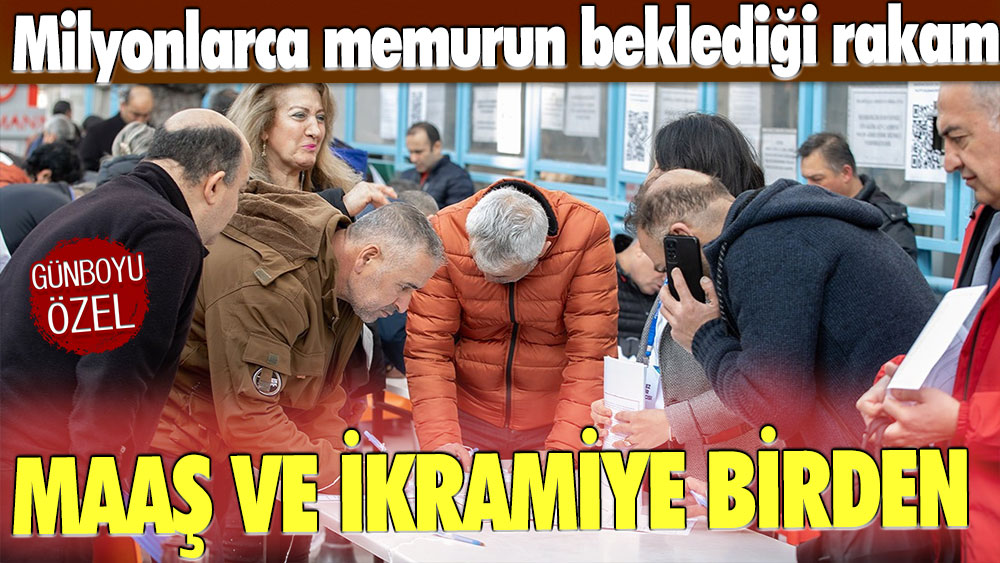 Milyonlarca memurun beklediği rakam: Maaş ve ikramiye birden...