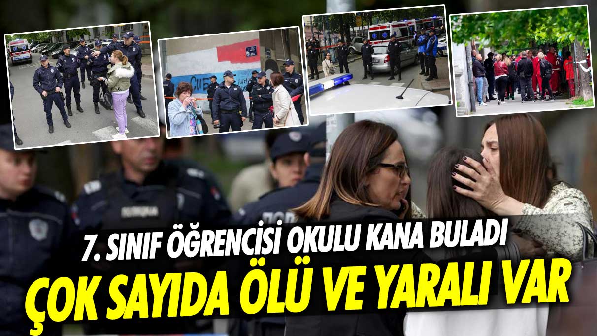 7. Sınıf öğrencisi okulu kana buladı! Çok sayıda ölü ve yaralı var