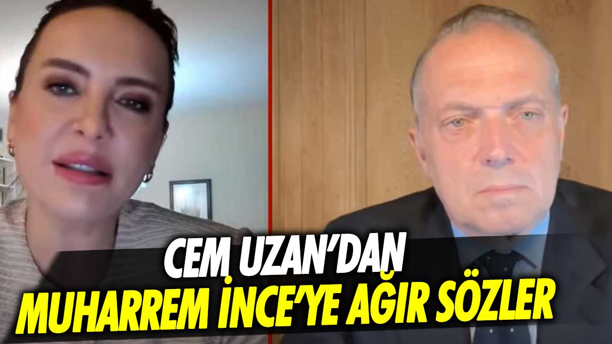 Cem Uzan’dan Muharrem İnce’ye ağır sözler