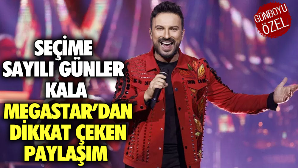 Seçime sayılı günler kala Megastar’dan dikkat çeken paylaşım! O anları paylaştı