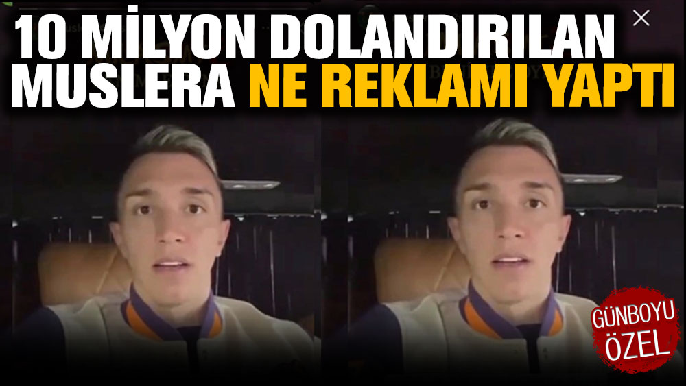 Fernando Muslera 10 milyon TL dolandırıldıktan sonra ne reklamı yaptı