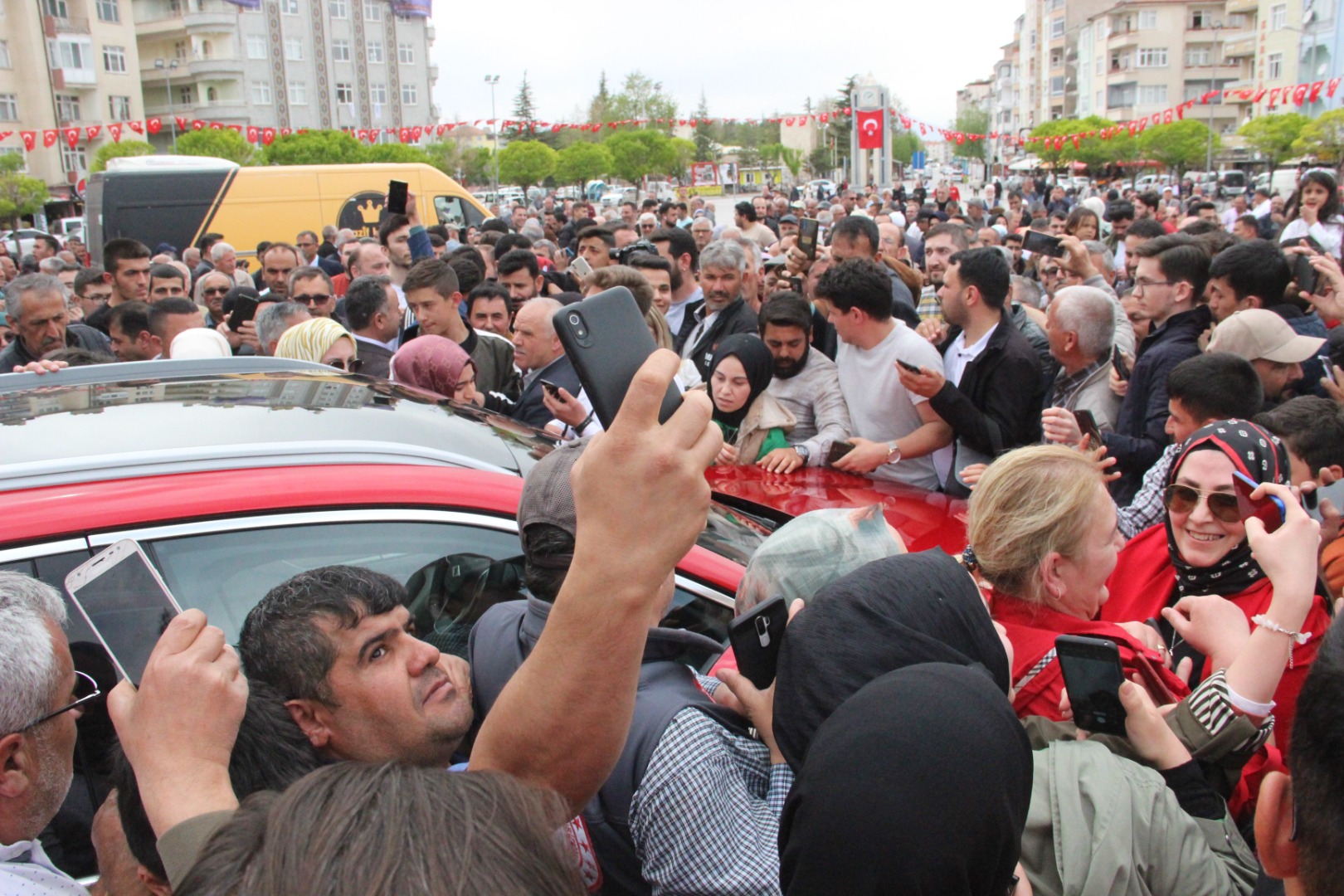 Karaman’da TOGG izdihamı