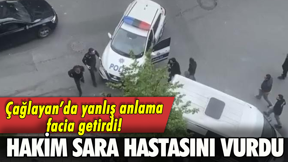 Çağlayan'da hakim sara hastasını vurdu: Yanlış anlama facia getirdi!