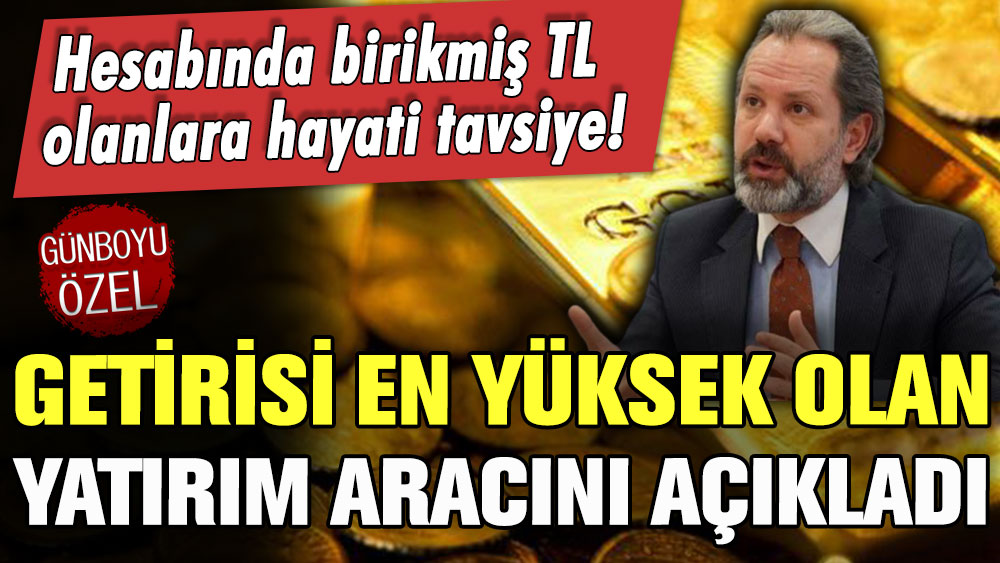 İslam Memiş cebinde TL olanlara seslendi: ''En karlı yatırım aracı belli! Fırsatı kaçırmayın''