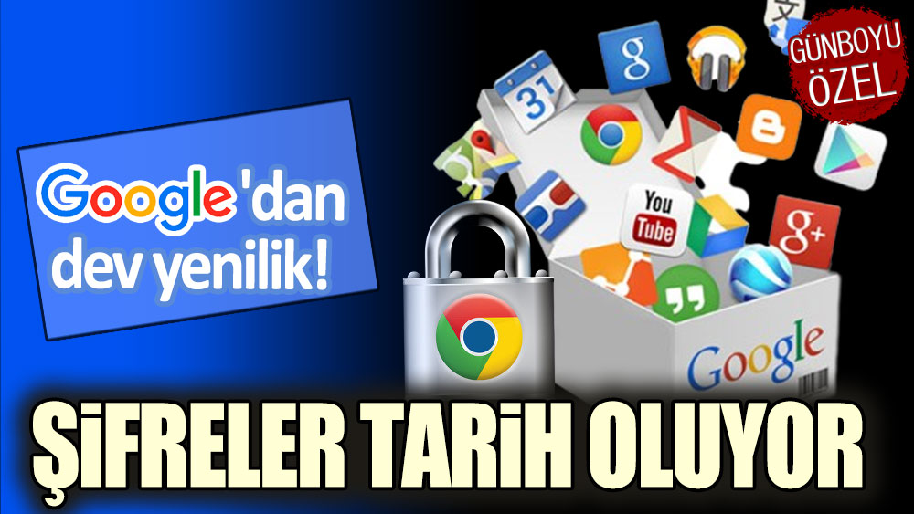 Google'dan dev yenilik: Artık şifre dönemini kaldırıyor