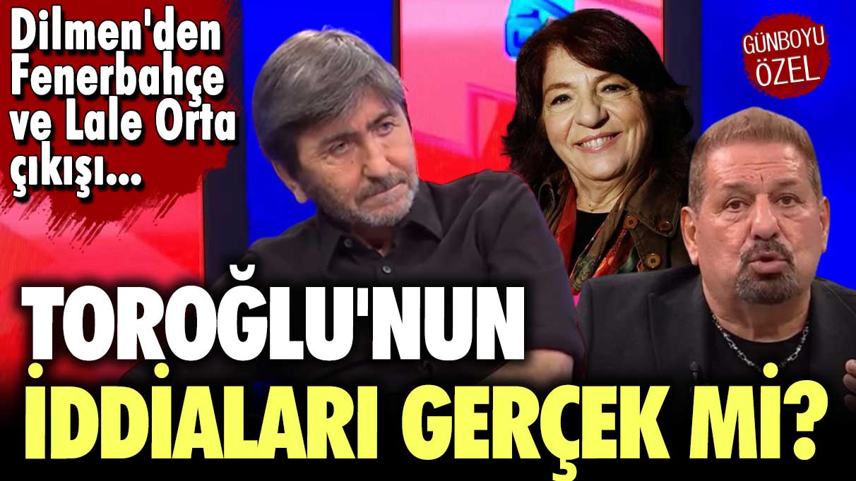 Erman Toroğlu'nun skandal iddiasını doğruladı: Rıdvan Dilmen'den Fenerbahçe ve Lale Orta çıkışı