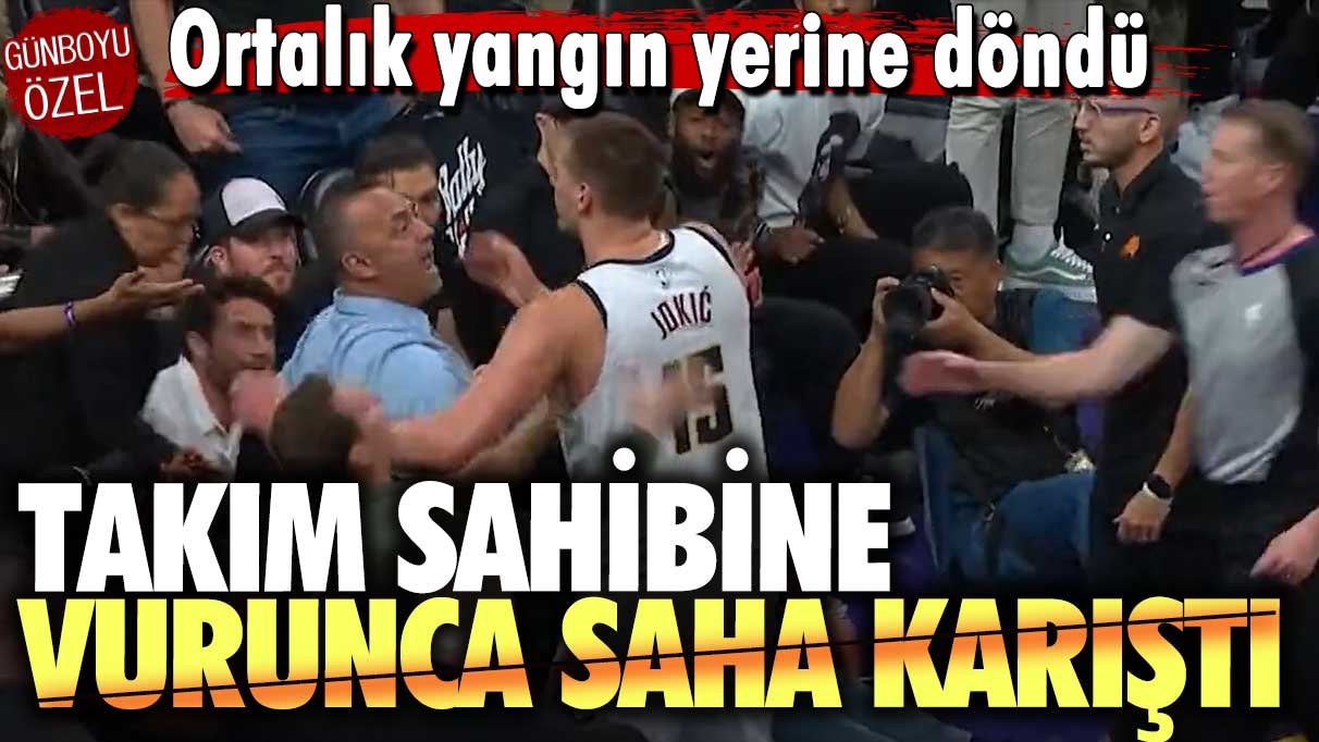 Nikola Jokic takım sahibini itince ortalık yangın yerine döndü