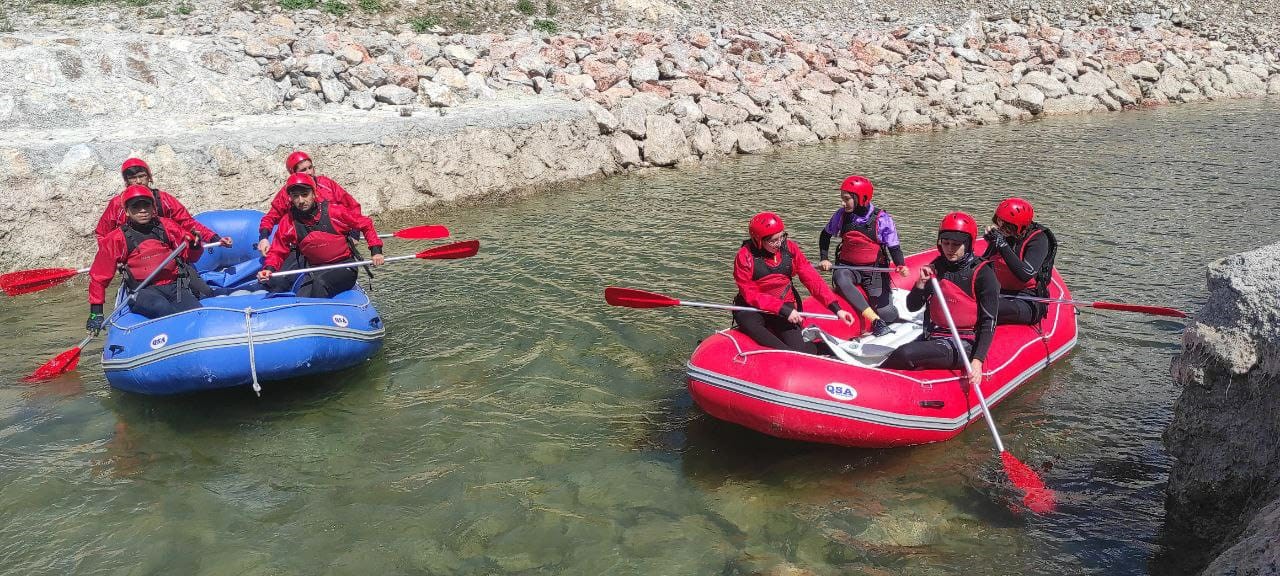 Yozgat’ın ilk ve tek rafting takımı, Türkiye ikincisi oldu