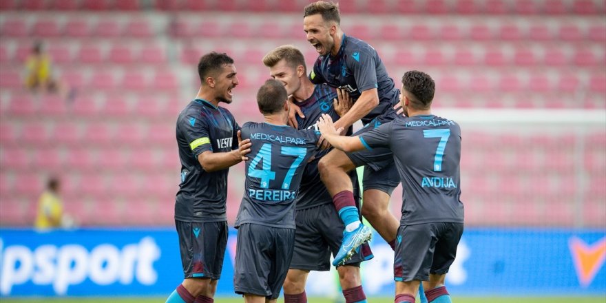 Trabzonspor deplasmandan avantajlı döndü