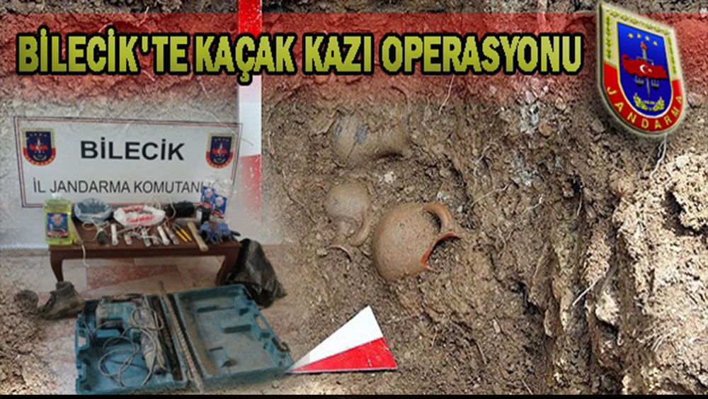 Kaçak kazı yapan şahıslar suçüstü yakalandı