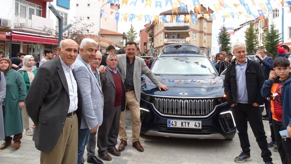 Hisarcık’ta TOGG'a yoğun ilgi