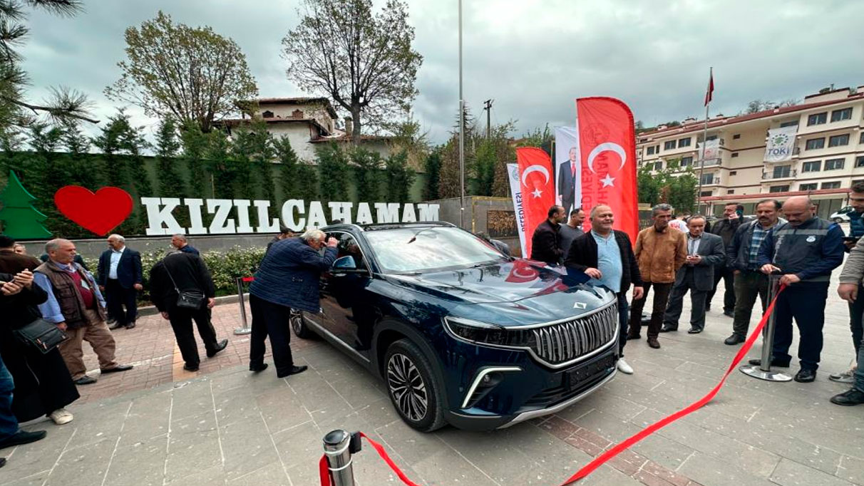 Yerli ve milli otomobil Togg Kızılcahamam’da