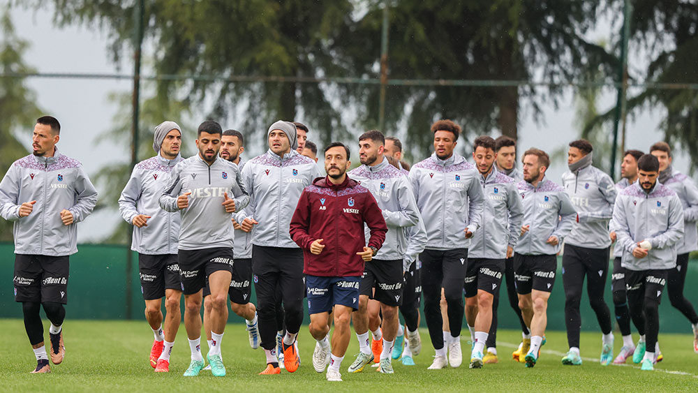 Trabzonspor, Fenerbahçe maçı hazırlıklarını sürdürdü