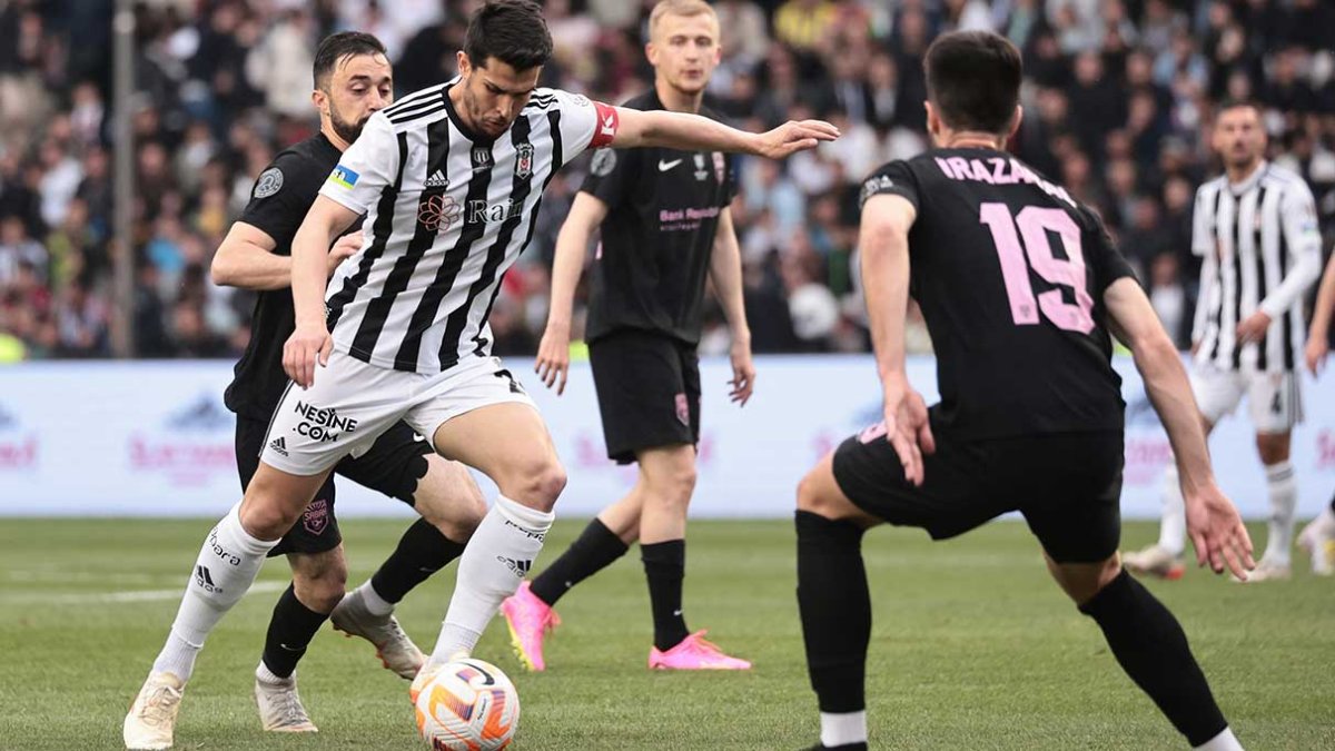 Beşiktaş, dostluk maçında Azerbaycan'ın Sabah takımı ile 3-3 berabere kaldı