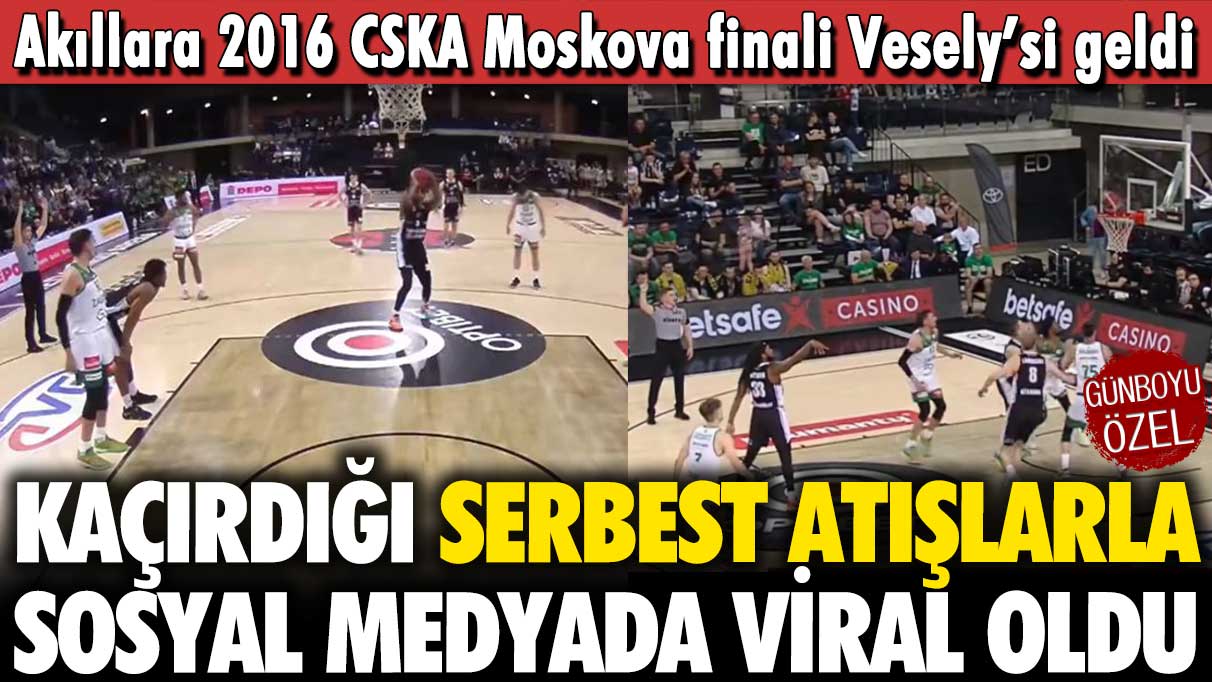 Tuğlalar izleyicilerin kafasına isabet etti! Basketbolcu kaçırdığı serbest atışlarla viral oldu