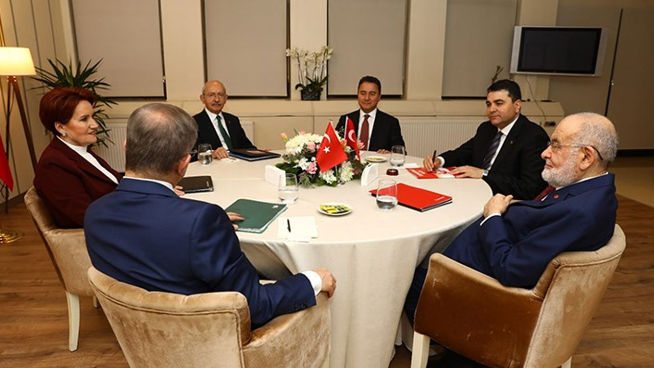 Seçim sonrası 6'lı masa ilk kez bugün toplanıyor