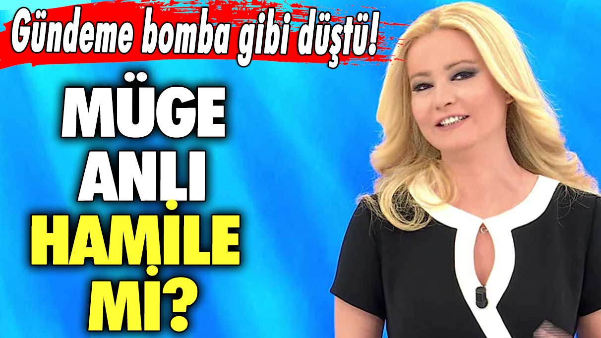 Gündeme bomba gibi düştü!  Müge Anlı hamile mi?