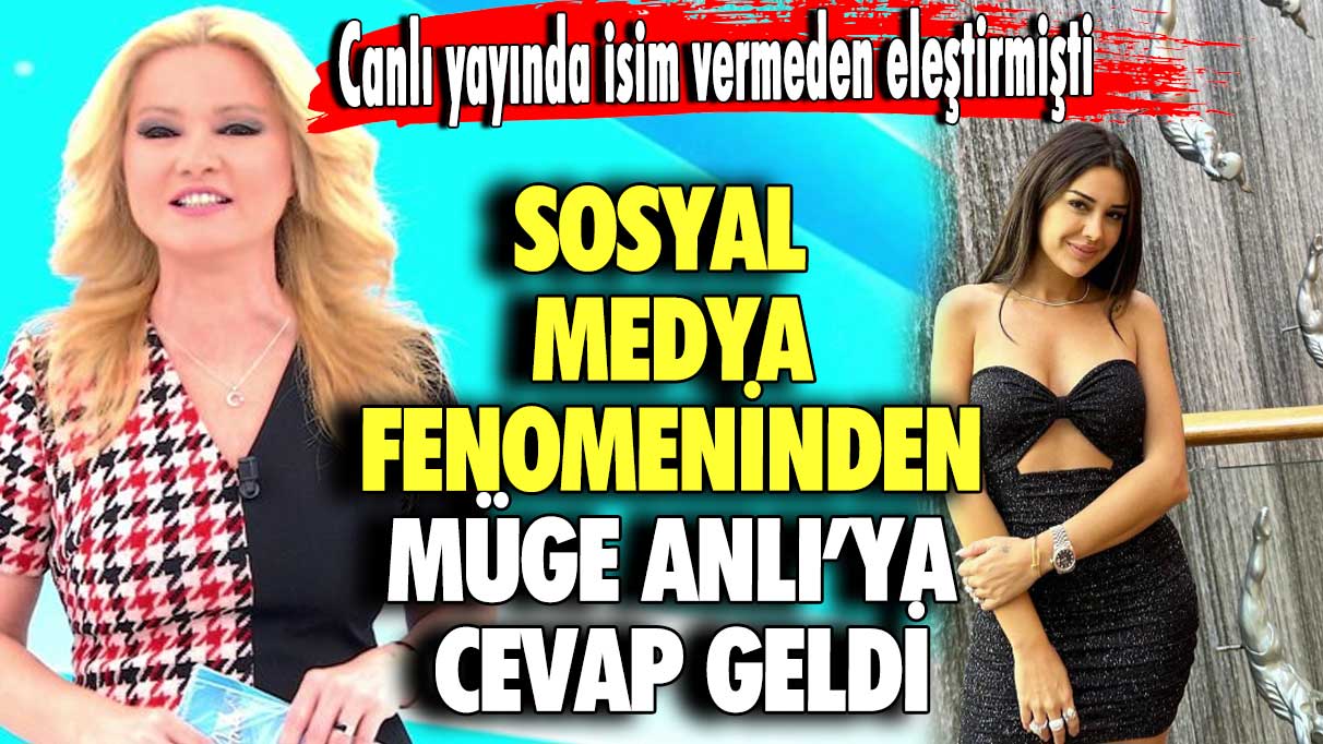 Canlı yayında isim vermeden eleştirmişti: Sosyal medya fenomeninden Müge Anlı’ya cevap geldi