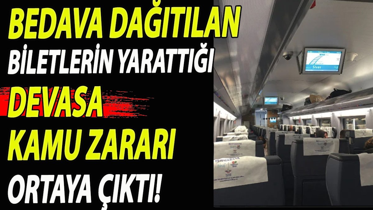 Bedava dağıtılan biletlerin yarattığı devasa kamu zararı ortaya çıktı!