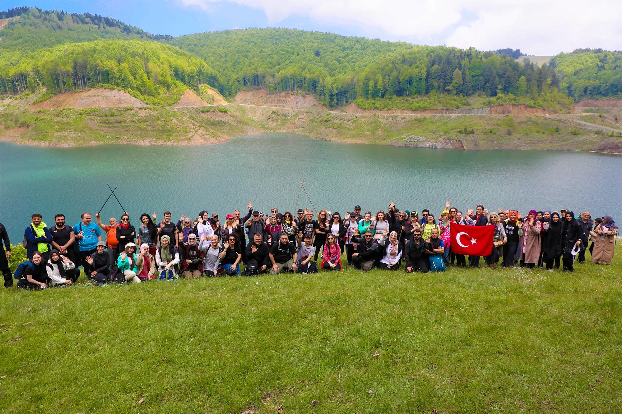 Doğa tutkunları Pamukova’ya akın etti