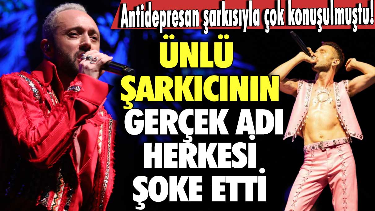 Antidepresan şarkısıyla çok konuşulmuştu! Ünlü şarkıcının gerçek adı herkesi şoke etti