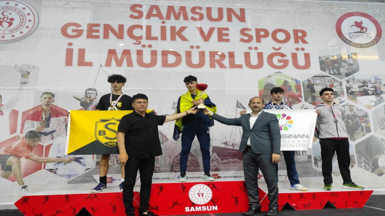 Kocasinan Belediyespor Kulübü sporcusu Mehmet Ali, Türkiye üçüncüsü oldu